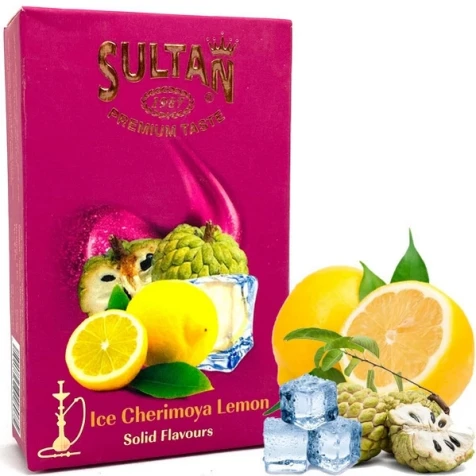 Табак Sultan Ice Cherimoya Lemon (Черимойя Лимон Лёд) 50гр